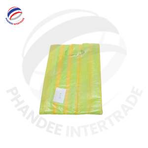 Bolsas de plástico HDPE troqueladas a rayas personalizables, duraderas para tienda de ropa, embalaje, precio competitivo, coloridas - Product Image 3