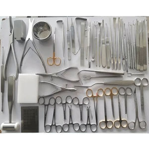 High Quality 53-Piece Rhinoplasty Surgical Instrument Set Manual Nose Surgery Tools Steel CE MOL Certified by <b>Blush</b> Surgical - Product Image 3