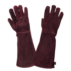 Guantes de Seguridad de Cuero, Completos, Térmicos, Impermeables, Antideslizantes, para Uso en Exteriores en Invierno, Unisex, de Ponerse - Product Image 4
