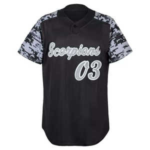 Uniforme de Béisbol de Diseño Nuevo y Alta Calidad, Logotipo y Diseño Personalizados, Servicio OEM - Product Image 5