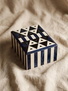 Premium Bone Inlay Gift <b>Box</b> With Unique Handmade Design For Jewelry <b>Keepsakes</b> Accessories And Special Items - Product Image 1
