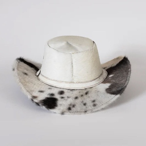 Chapeau de cowboy en laine GENERSA SPORTS unisexe pour adulte, décontracté, pour l'extérieur, toutes saisons, 50-52 cm, à large bord, motif tacheté, pour le cyclisme et les voyages - Product Image 4