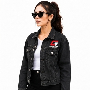 Servicios de Proveedor Mayorista, Chaqueta Vaquera para Mujer con Logotipo Personalizado, Ropa Exterior Vaquera Clásica de Primera Calidad con Talla OEM y Marca Privada - Product Image 6
