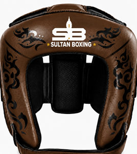 SULTAN BOXING Durable Head Guard Clear Face Protective Sports Helmet Leather Outsole for Adults Unisex PC Material Hook Loop - Product Image 3