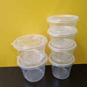 2026 New promotion Factory 500/600/700ml Plastic PP Disposable Dessert <b>Container</b> Round <b>Clear</b> Bowl Cup Fruit Boxes with Lid - Product Image 4