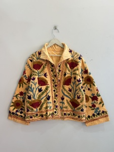 Vintage Style Indian Embroidered TNT Cotton <b>Jackets</b> Wholesale Lot Of Suzani <b>Jacket</b> For <b>Women</b> - Product Image 2