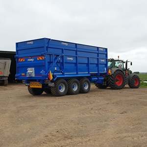 High Performance Factory Direct Sale Silage Dump <b>Trailer</b> Durable Heavy Load <b>Farming</b> <b>Trailer</b> For Corn Grass Silage Transport Plus - Product Image 5