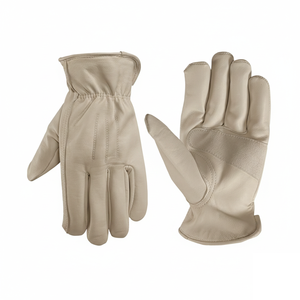 Gants de travail en cuir de chèvre, souples et durables, pour usage industriel, protection flexible des mains, gants de sécurité en vrac - Product Image 3