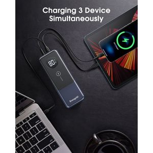 27000mAh ad alta capacità 120W PD ricarica rapida USB C 3 porta Power Bank batteria per telefoni cellulari tablet portatili - Product Image 5