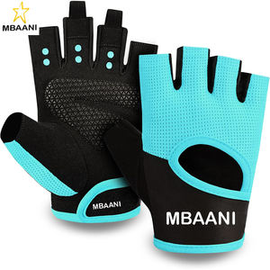 Guantes de Entrenamiento para Hombre y Mujer - Guantes de Gimnasio sin Dedos, Transpirables y Ligeros para Levantamiento de Pesas, Ciclismo y Dominadas - Product Image 1
