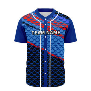 Low MOQ Custom Baseball Jersey Manufacturer Sialkot Factory Direct <b>Small</b> Batch Production - Product Image 1