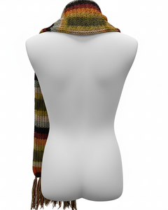 Fast-Drying Unisex Knitted Scarf - Outdoor Performance <b>Neck</b> <b>Wrap</b> - Custom Logo Soft Winter Crochet Scarf - Product Image 4