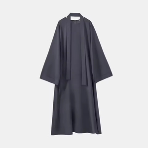 Abaya de luxe pour femmes, fabricant OEM, robe maxi musulmane avec broderie personnalisée et emballage à marque privée - Product Image 1