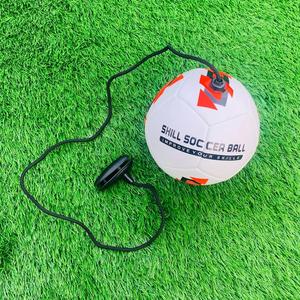 Ballon de football en PU avec cordon et poignée, 32 panneaux, cousu à la main, taille 4 standard, écologique pour enfants - Product Image 1