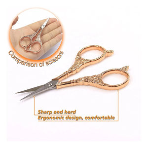 Ciseaux de manucure industriels personnalisés en acier inoxydable allemand, outil de coupe de fil pour broderie et soins des ongles - Product Image 4