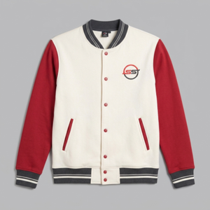 Chaqueta de Béisbol de Primera Calidad para Hombre, Invierno, Casual, Corte Ajustado, Cuello Alto, Unisex, Color Sólido - Product Image 1