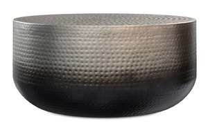 Modern Black & Grey Coffee <b>Table</b> <b>With</b> Textured Surface Contemporary Living Room Furniture Black Finish Handmade Design - Product Image 4