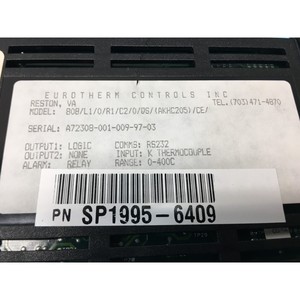 EUROTHERM 808/L1/0/R1/C2/0/QS/(AKHC205)/CE - Équipements et pièces semi-conductrices d'occasion fiables à l'échelle mondiale - Product Image 4