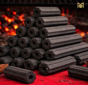 ถ่านไม้เนื้อแข็งรูปหกเหลี่ยมเกรดร้านอาหาร คาร์บอนสูง ติดไฟนาน 5-7 ชั่วโมง สำหรับทำบาร์บีคิว - Product Image 4