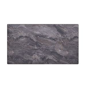 Bevis Engineered Stone <b>Top</b> <b>Dining</b> <b>Table</b> with Walnut Finish - Product Image 4