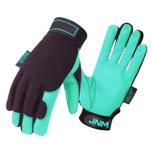 Gants de sécurité en cuir de chèvre pour travaux légers industriels, assemblage et construction, protection des mains pour travaux industriels - Product Image 4