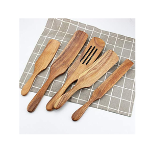 Cuillère en bois Olivia pour la cuisine et la friture des légumes, passe au lave-vaisselle, à bon prix - Product Image 3