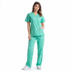Hot Selling Custom Color Hospital <b>Scrub</b> Suits <b>Scrub</b> <b>Sets</b> - Product Image 5