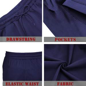 Ensemble veste et pantalon coupe-vent pour l'extérieur, ensembles de survêtements imperméables personnalisés, survêtements coupe-vent avec logo personnalisé - Product Image 5