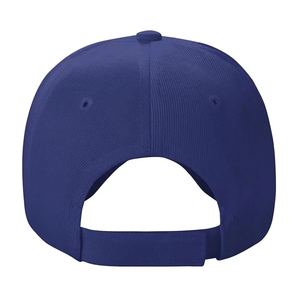 Casquette Snapback en maille bleue à 6 panneaux, réglable, unisexe, décontractée, couleur unie, respirante, style quatre saisons - Product Image 5