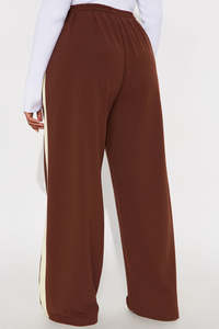 Women’s Wide Leg Sweatpants High Waist Drawstring Lounge Pants Ladies Loose Fit Fleece Sweatpants Casual Wide Leg Joggers Women - Product Image 3