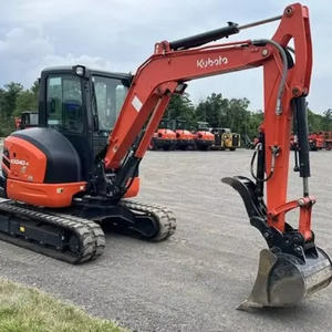 Miniexcavadora Kubota Kx040-4 de 6 Toneladas Usada, Directo de Fábrica, con Cilindro Hidráulico Eaton, Motor y Motor Eléctrico - Product Image 1