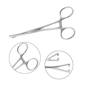 Cosmin Pince à ouverture triangulaire en acier inoxydable pour piercing corporel, oreille, nez, langue et bijoux - Product Image 1