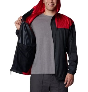 Men's Streetwear <b>Reflecting</b> Print Outdoor Hooded Windbreaker <b>Jackets</b> Breathable Waterproof Windbreaker <b>Running</b> <b>Jacket</b> - Product Image 3