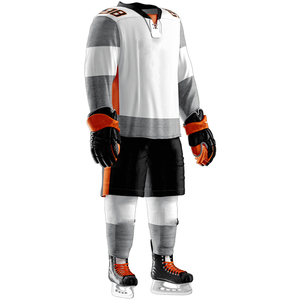 Ensemble d'uniformes de hockey sur glace personnalisés imprimés par sublimation – Maillot et pantalon respirants pour équipes professionnelles – Fourniture en gros OEM - Product Image 3