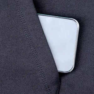 Sudadera con capucha y cremallera tipo pasamontañas, cómoda, de gran tamaño, con diseño nuevo y efecto desgastado, hecha a medida, superventas - Product Image 5