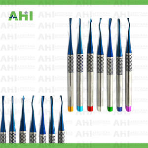 Juego de Elevadores Dentales AHI de 7 Piezas, Instrumentos Quirúrgicos de Extracción Dental de Acero Inoxidable, Manuales, Certificados CE Clase I, Ergonómicos - Product Image 4