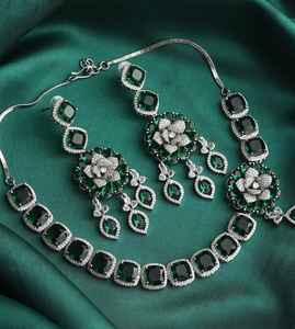 Joyería Americana para Mujer, Estilo Europeo Americano, Retro, de Moda, con Piedras Naturales, Étnica, para Bodas y Fiestas, Collar - Product Image 6