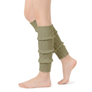 Women's Winter Knit <b>Leg</b> <b>Warmers</b> Soft Ribbed Long Socks for Boots Dance Yoga and Everyday Style Best quality - Product Image 3