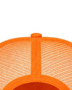Gorra Trucker Naranja Personalizada con Malla Trasera, Ajustable, Transpirable, de Poliéster, con Espuma Frontal, Logotipo Personalizado, Gorra de Béisbol Lisa - Product Image 6