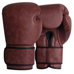 Guantes de Boxeo MMA Profesionales de Alta Calidad al por Mayor, Transpirables, Ligeros, con Cierre de Cordones, de Cuero PU, Personalizados - Product Image 3