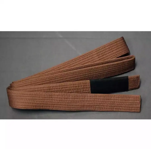 Ceinture d'arts martiaux avec logo personnalisé, ceinture d'entraînement durable pour la pratique du karaté, fabricant OEM, vente en gros, design personnalisé OEM, nouveauté - Product Image 5