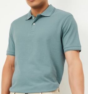 Polo en coton mélangé pour homme, prix imbattable, production à grande échelle, prêt à l'emploi, respirant, confortable, tissu en fibres mélangées - Product Image 2