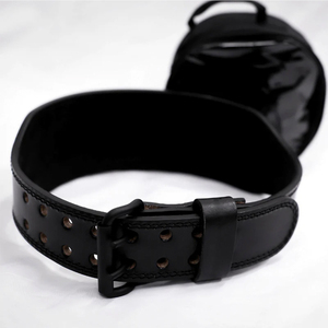 Cinturón de Levantamiento de Pesas de Cuero Vacuno Ajustable de Alta Calidad, Ecológico, Transpirable, Impermeable, con Hebilla Antideslizante de Alta Resistencia - Product Image 2