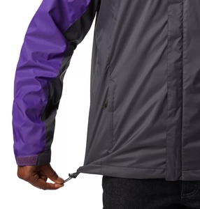New Multi Panel Men's Hooded Windbreaker Jackets & Coats Waterproof Outdoor Hiking Wear Zipper Rain Jacket Outerwear Jacket Men - Product Image 5