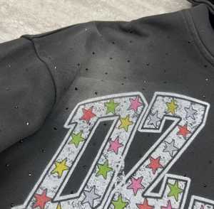Unisex Best Quality Slim Fit Pullover Hoodies Customizable Size Street Wear Design 100% Cotton Fleece Fabric <b>Zipper</b> Pattern - Product Image 4