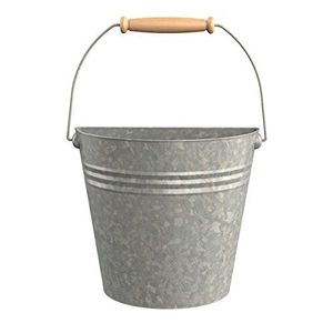 Premium Metal <b>Bucket</b> With Strong Handle For Home Garden Cleaning Storage <b>And</b> Industrial Daily Use - Product Image 5