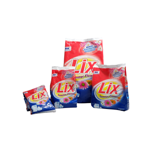 Lessive en poudre LIX Parfum Fleur d'été, Poudre à laver longue durée, Nettoyant personnalisé pour vêtements - Product Image 1