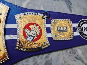 Cinturón de Campeonato de Lucha Libre Personalizado W-W-E J-o-h-n C-e-n-a Farewell Tour Dallas Spinner, Suave, Transpirable, Duradero, de Cintura Alta, en PU - Product Image 4