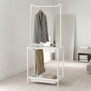 Perchero Colgante para Pantalones, Organizador de Ropa Moderno para el Hogar, Mueble de Almacenamiento para Lavandería, Metal, Hierro, Marrón, Fabricación Taiwanesa - Product Image 1