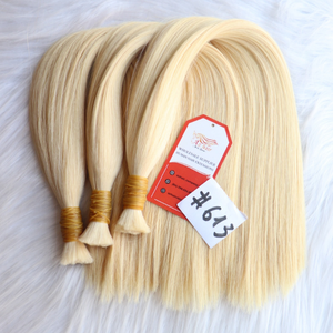 Produit le plus vendu Cheveux lisses en vrac Différentes couleurs Cheveux vierges vietnamiens Extensions de cheveux Grade 12A Prix de gros d'usine - Product Image 1